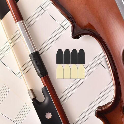 Kisangel 10pcs Stringed Instruments Parts Violin Bow Tip Bow Accessories Cushion for Violinist in Saudi Arabia