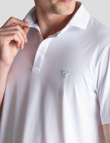 birddogs Men’s Performance Polo | Soft Breathable Fabric with Built-in Collar Stay | Wrinkle-Free Quick-Dry Tailored Fit in Saudi Arabia