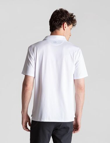 birddogs Men’s Performance Polo | Soft Breathable Fabric with Built-in Collar Stay | Wrinkle-Free Quick-Dry Tailored Fit in Saudi Arabia