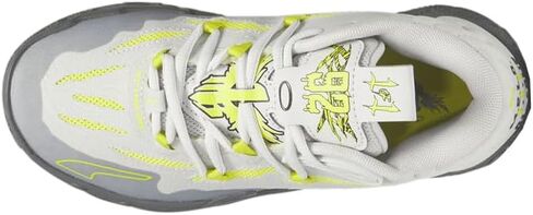 PUMA Kids Boys Mb.03 Hills Basketball Sneakers Shoes - Grey - Size 5.5 M in Kuwait