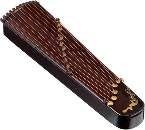 نموذج Guzheng مصغر غامض، زينة Guzheng للديكور الرقيق لمكتب المنزل والمكتب، تصميم فريد من نوعه لعرض الصور بتصميم حرفي in Saudi Arabia