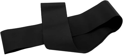 Keenso Interior Tube Ribbon of The 80mm Bicycle Tire Lining, a Strip of High Rim for 26-inch Tires, The Antipicture Tape of Speech Rays (Black) (Red) in Saudi Arabia