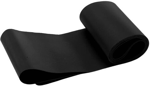Keenso Interior Tube Ribbon of The 80mm Bicycle Tire Lining, a Strip of High Rim for 26-inch Tires, The Antipicture Tape of Speech Rays (Black) (Red) in Saudi Arabia