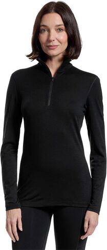 حذاء نسائي من Icebreaker Merino Merino 200 Oasis بأكمام طويلة ونصف سحاب in Saudi Arabia