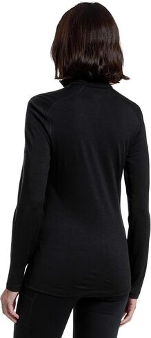 حذاء نسائي من Icebreaker Merino Merino 200 Oasis بأكمام طويلة ونصف سحاب in Saudi Arabia