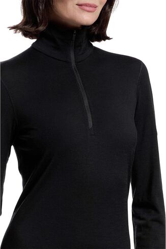 حذاء نسائي من Icebreaker Merino Merino 200 Oasis بأكمام طويلة ونصف سحاب in Saudi Arabia