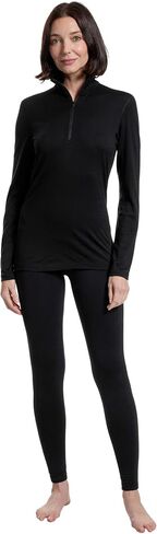 حذاء نسائي من Icebreaker Merino Merino 200 Oasis بأكمام طويلة ونصف سحاب in Saudi Arabia