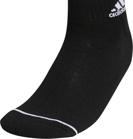 adidas Women's 3-Stripe High Quarter Socks (3-Pair) with Arch Compression for a Secure fit in Saudi Arabia