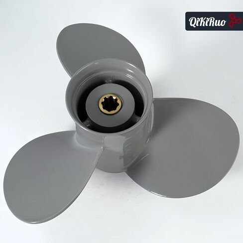 for Honda Outboard Motor 9.9/15/20HP Aluminum Propeller 8 Tooth,3-Blades,4-Blades Props,RH in Saudi Arabia