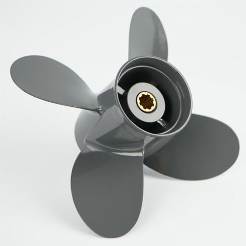 for Honda Outboard Motor 9.9/15/20HP Aluminum Propeller 8 Tooth,3-Blades,4-Blades Props,RH in Kuwait