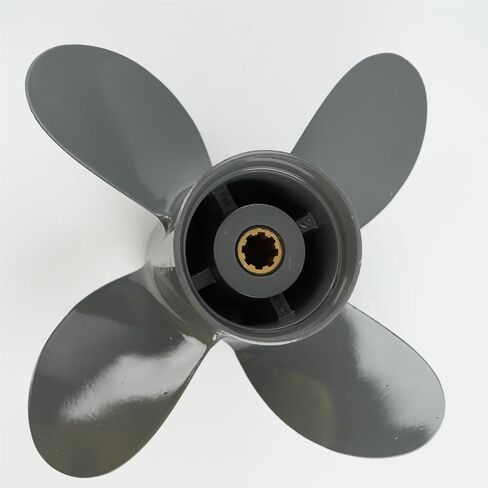 for Honda Outboard Motor 9.9/15/20HP Aluminum Propeller 8 Tooth,3-Blades,4-Blades Props,RH in Kuwait