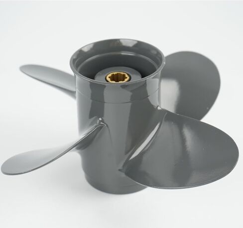 for Honda Outboard Motor 9.9/15/20HP Aluminum Propeller 8 Tooth,3-Blades,4-Blades Props,RH in Kuwait