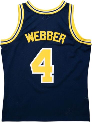 Mitchell & Ness Chris Webber University of Michigan Road 1991 Men's Swingman Jersey in Saudi Arabia