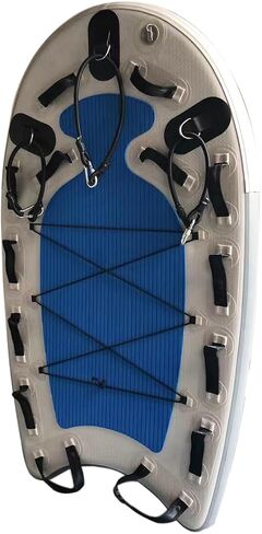 Floating Water Mat Water Mattress Rescue Sled Surfboard Board Jet Ski Rescue Board for Professional Emergency Rescue by Lifeguards, Fire & Rescue, Big Wave Surfing in Saudi Arabia