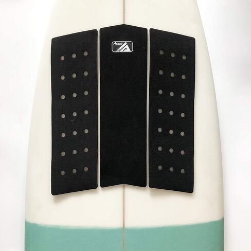 3 Piece Stomp Pad Surfboard EVA Traction Pad Adhesive Professional Tail Pad/Applies All Boards - Surfboards, Shortboards, Longboards, Skimboards in Saudi Arabia