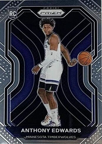 2020-21 Panini Prizm - Anthony Edwards - 1st Official Prizm Rookie Card - Minnesota Timberwolves NBA Basketball Rookie Card RC #258 in Saudi Arabia