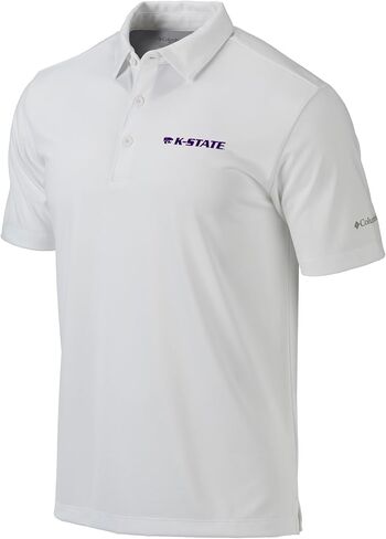 Columbia Kansas State Univ Golf Men's Lightweight Casual Golf Polo in Saudi Arabia