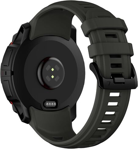 أربطة سيليكون متوافقة مع Garmin Instinct 3 Solar/Amoled 45 مم 50 مم، 22 مم 26 مم حزام رياضي من السيليكون المتين لـ Garmin Instinct 2/Solar/Esports/Tide/Tactical/E 45 مم للنساء والرجال in Kuwait