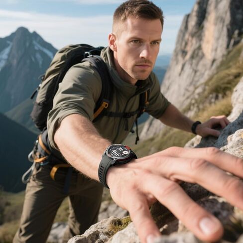 أربطة سيليكون متوافقة مع Garmin Instinct 3 Solar/Amoled 45 مم 50 مم، 22 مم 26 مم حزام رياضي من السيليكون المتين لـ Garmin Instinct 2/Solar/Esports/Tide/Tactical/E 45 مم للنساء والرجال in Kuwait