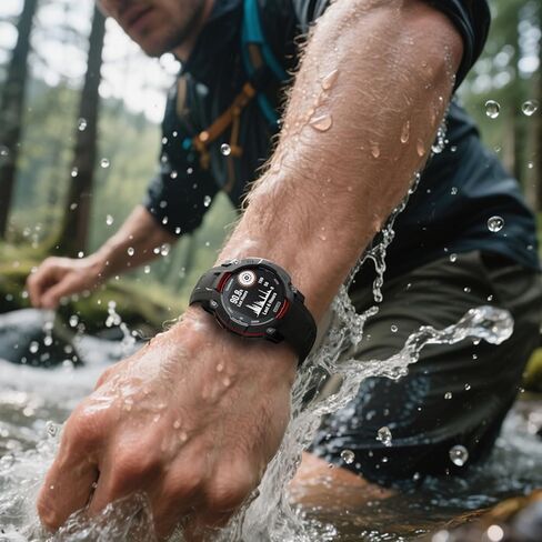 أربطة سيليكون متوافقة مع Garmin Instinct 3 Solar/Amoled 45 مم 50 مم، 22 مم 26 مم حزام رياضي من السيليكون المتين لـ Garmin Instinct 2/Solar/Esports/Tide/Tactical/E 45 مم للنساء والرجال in Kuwait