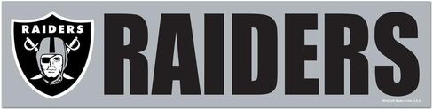 WinCraft Oakland Raiders Decal Bumper Sticker in Saudi Arabia