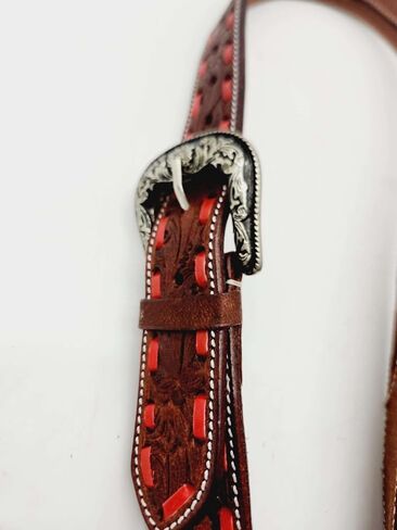 Ranch Hand Headstall - Handcrafted Leather Bridle for Horses in Saudi Arabia