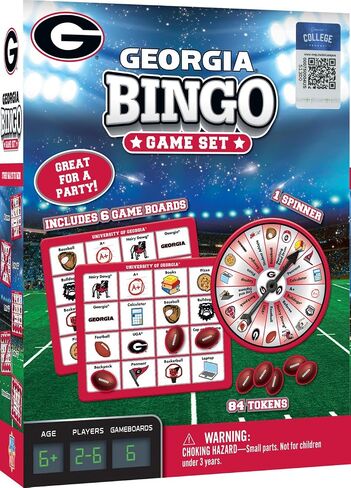 Masterpieces Officially Licensed NCAA Georgia Bulldogs Bingo Game in Saudi Arabia