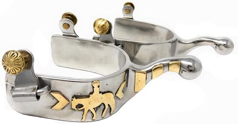 AJ Tack Ladies Stainless Steel Pleasure Horse Spur with Ball End in Saudi Arabia