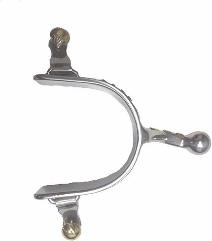 AJ Tack Ladies Stainless Steel Pleasure Horse Spur with Ball End in Saudi Arabia
