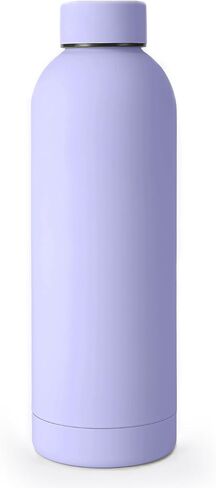NOBL Stainless Steel Water Bottle,17 oz, 500 ml, Double Wall Vacuum Insulation, Sealed Bottle Keeps Drinks Cold 24 Hrs & Hot 12 Hrs, Leak Proof, Fits Noble Carry-On Cup Holder - Lavender in Saudi Arabia