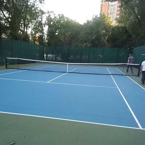 Heavy-Duty Tennis Net Center Strap with Adjustable Buckle & Rust-Proof Hook | Center Strap for Secure Net Tension and Height Stability on Tennis Courts in Saudi Arabia