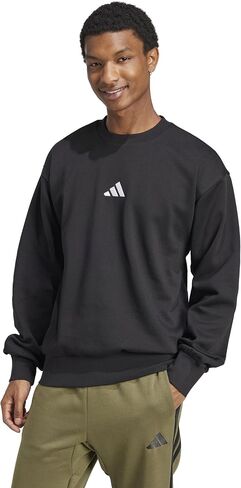 adidas Men's Essentials Feel Cozy Fleece Sweatshirt in Saudi Arabia