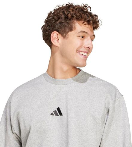 سويت شيرت رجالي من adidas Essentials Feel Cozy Fleece in Kuwait