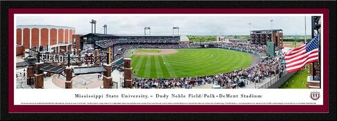 Mississippi State Baseball - College Posters, Framed Pictures and Wall Decor by Blakeway Panoramas in Saudi Arabia