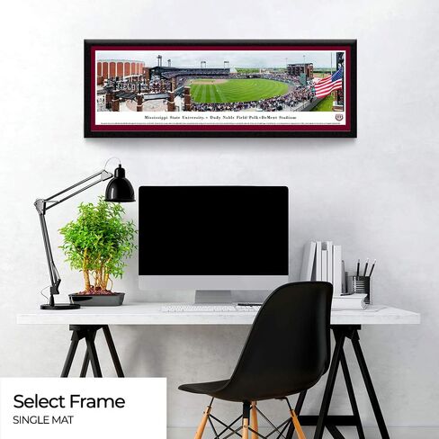 Mississippi State Baseball - College Posters, Framed Pictures and Wall Decor by Blakeway Panoramas in Saudi Arabia