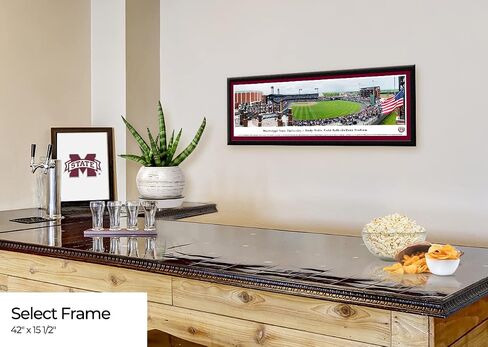 Mississippi State Baseball - College Posters, Framed Pictures and Wall Decor by Blakeway Panoramas in Saudi Arabia