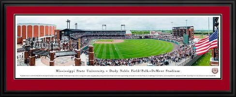 Mississippi State Baseball - College Posters, Framed Pictures and Wall Decor by Blakeway Panoramas in Saudi Arabia