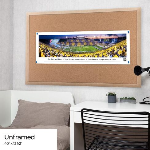 2023 Backyard Brawl، Pitt vs West Virginia - ملصق غير مؤطر مقاس 40 × 13.5 من Blakeway Panoramas in Kuwait