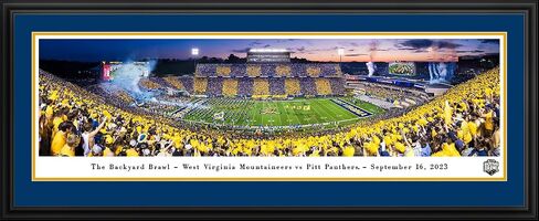 2023 Backyard Brawl، Pitt vs West Virginia - ملصق غير مؤطر مقاس 40 × 13.5 من Blakeway Panoramas in Kuwait