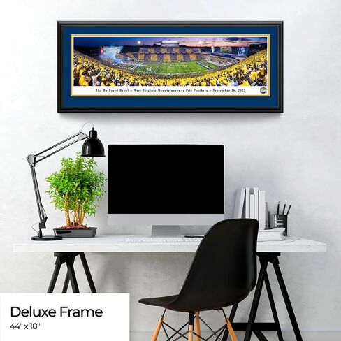 2023 Backyard Brawl، Pitt vs West Virginia - ملصق غير مؤطر مقاس 40 × 13.5 من Blakeway Panoramas in Kuwait