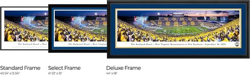 2023 Backyard Brawl، Pitt vs West Virginia - ملصق غير مؤطر مقاس 40 × 13.5 من Blakeway Panoramas in Kuwait