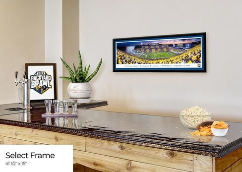 2023 Backyard Brawl، Pitt vs West Virginia - ملصق غير مؤطر مقاس 40 × 13.5 من Blakeway Panoramas in Kuwait