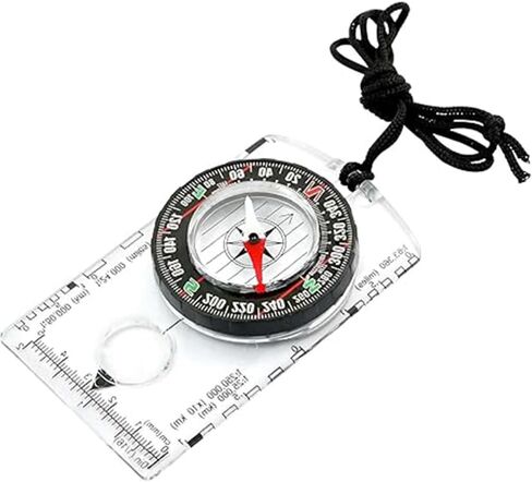 Orienteering Plastic and Metal Compass – Advanced Scout Compass for Hiking, Camping, and Backpacking for Adventurers in Saudi Arabia