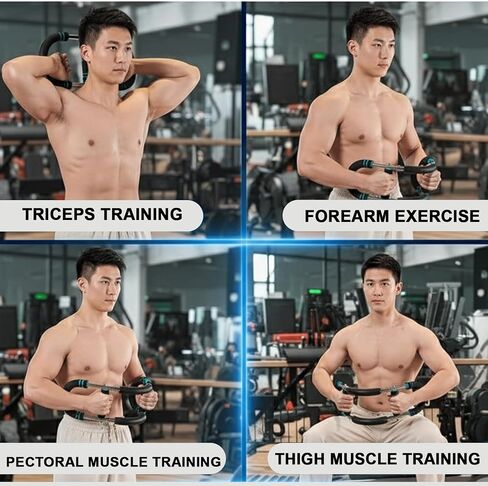 Adjustable Twister Arm Trainer with 2 Grip Pads & Hand Gripper – Arm & Chest Workout Equipment for Men and Women, Muscle & Power Builder Chest Trainer, Home Gym Fitness Strength in Saudi Arabia