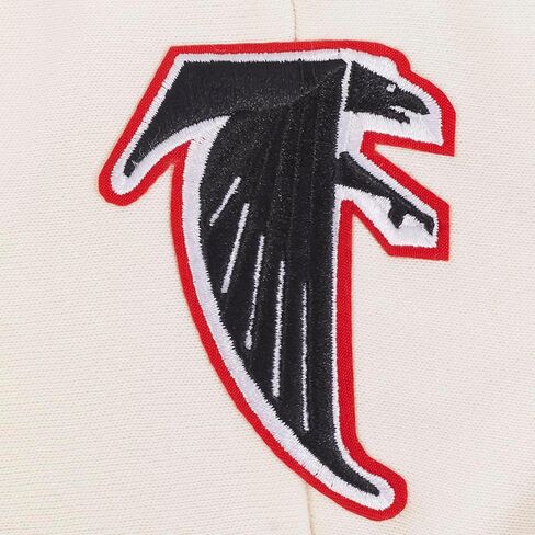 بلوفر نسائي من Pro Standard NFL Retro Classics ذو قلنسوة مقصوصة من الخلف من French Terry in Saudi Arabia