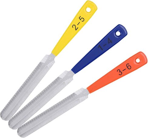 3PCS Stainless Steel Guitar Nut Files Nail Puller Repair Tool for Guitar Bass Mandoline Banjo Ukulele Instrument Musical Instrument Accessories in Saudi Arabia