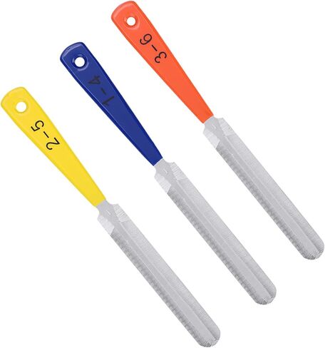 3PCS Stainless Steel Guitar Nut Files Nail Puller Repair Tool for Guitar Bass Mandoline Banjo Ukulele Instrument Musical Instrument Accessories in Saudi Arabia