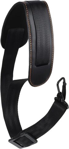Alto Saxophone Neck Strap, Soft Leather Padded, Alto Sax Neck Strap for Tenor Sax Bass Clarinet Baritone Soprano Saxophone Accessories in Saudi Arabia