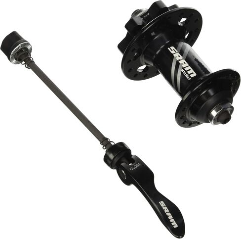 SRAM 506 Front Hub - QR x 100mm, 6-Bolt, Black, 32h in Saudi Arabia