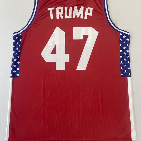 4th of July Men's Basketball Jersey with Statue of Liberty USA Patriotic White Red Blue Basketball Shirt for Independence Day in Saudi Arabia